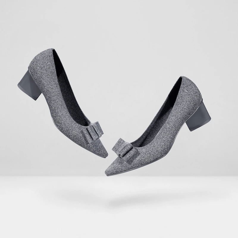 Vivaia Titli Pointed Toe Bow Heels Size 41 (Us 9.5)